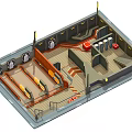 Fitness Gym Interior Layout With Cardio Machines Strength Training Areas And Workout Spaces