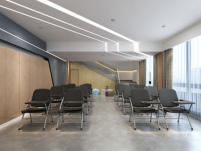 Modern Conference Room Training Conference Room 3d model