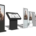 Modern all-in-one advertising machine 3d model