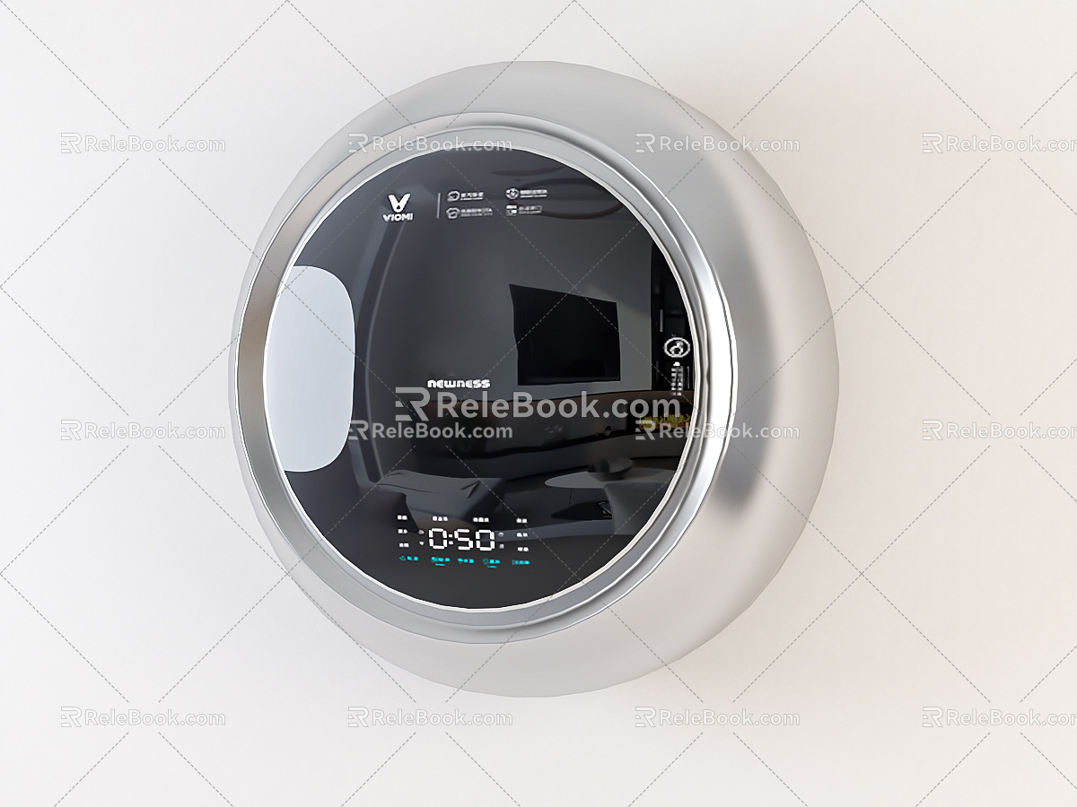 Modern washing machine home washing machine 3d model