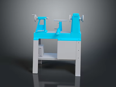 Modern Blue And White Lighting Fixture Combination For Home Interior Design 3d model