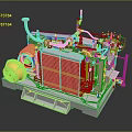 Automotive Parts With Complex Mechanical Structure Radiator Pipes And Yellow Components