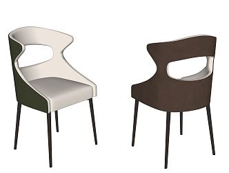 Modern Dining Chair 3d model