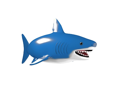 The Modern Shark 3d model