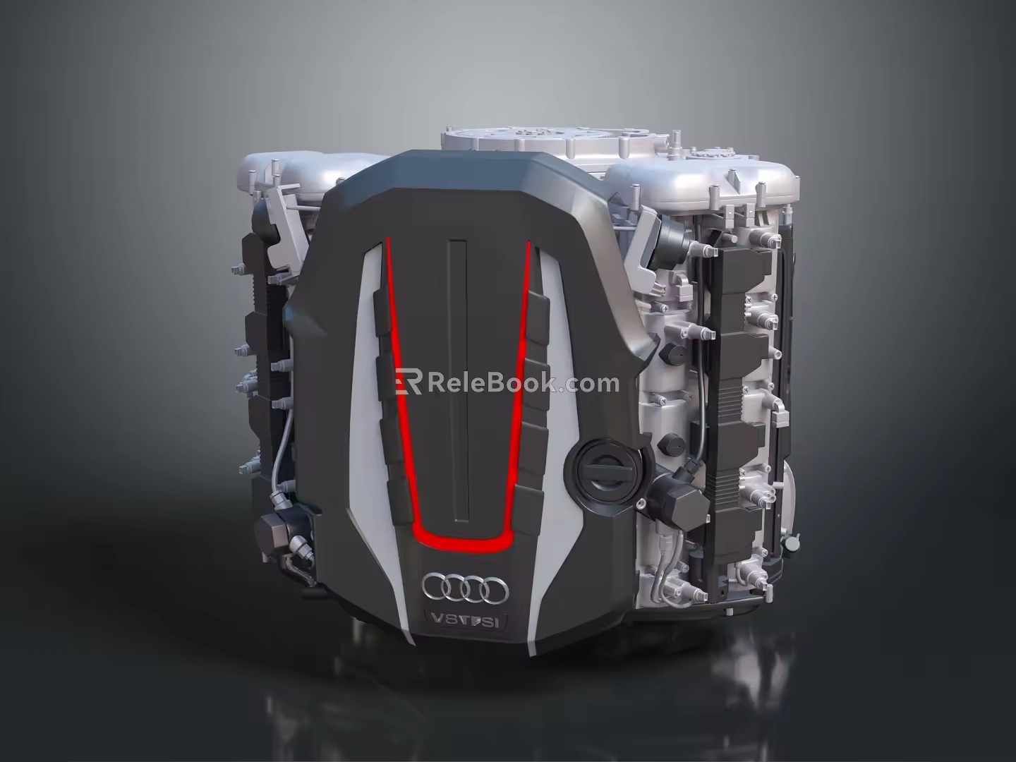 Modern generator gasoline generator diesel generator household generator 3d model