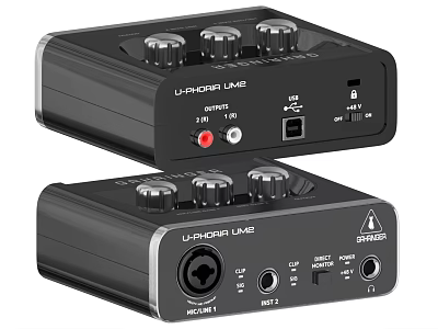 LEAPER LINK USB Audio Interface For Phone Digital Recording With Microphone Input 3d model