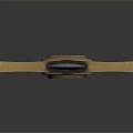 Silver Sword with Yellow and Blue Decorated Hilt on Gray Gradient Background