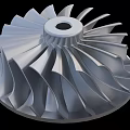 High Precision Metal Turbine Blade Component for Industrial Equipment Machinery