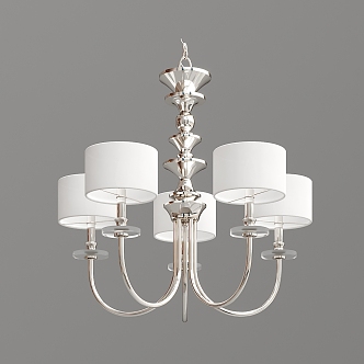 Modern chandelier multi-head chandelier 3d model