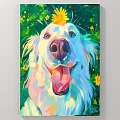 Decorative Painting Animal Painting Landscape Painting Abstract Painting Figure Painting 3d model