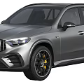 Silver Mercedes AMG SUV With Sporty Exterior And Alloy Wheels