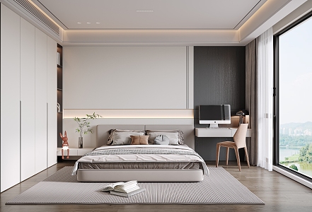 Modern Bedroom 3d model