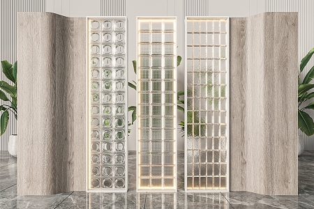 Partition screen 3d model