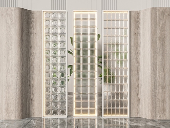 Partition screen 3d model