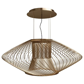 Metal Lux Italian Chandelier Light Luxury Chandelier Metal Chandelier Lantern Chandelier Decorative Chandelier 3d model