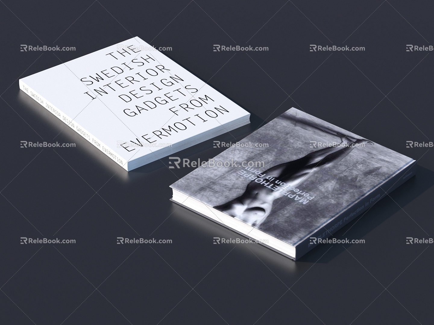 Modern Book Notebook 3d model