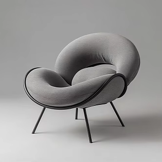 Modern Sofa Chair Leisure Chair 3d model