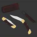 Modern Dagger Sword 3d model