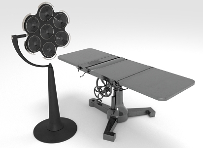 modern operating table 3d model