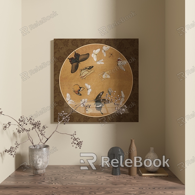 New Chinese Decorative Painting model