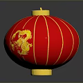 Lantern Country Lantern Color Origami Lantern Chinese Lantern Paper Lantern Red Lantern Lighting Lamp 3d model