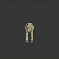 Modern Skeleton Animal Skeleton Elephant Skeleton Elephant Fossils 3d model