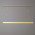 Modern Pendant Lights With Wavy And Linear Designs In Gold Metallic Minimalist Finish