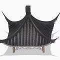 Ancient Architecture Various Traditional Roof Styles And Classic Design Elements 3d model
