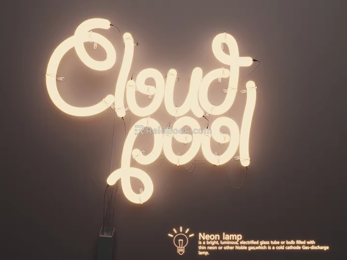 Neon Light 3d model