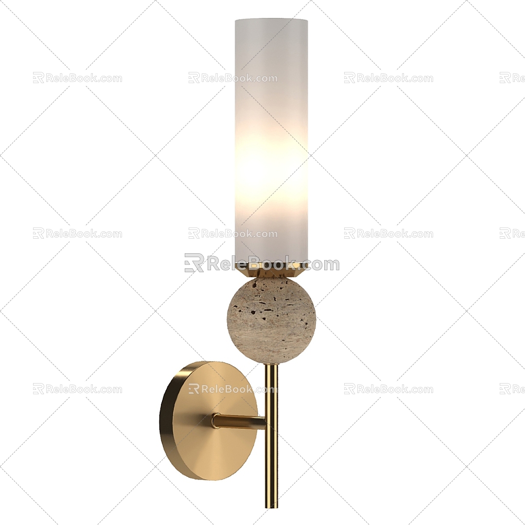 Modern Simple Light Luxury Wall Lamp Wall Lamp Simple Light Luxury Wall Lamp 3d model