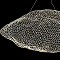 LED cloud chandelier series 3d model
