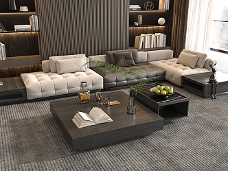 Modern coffee table 3d model