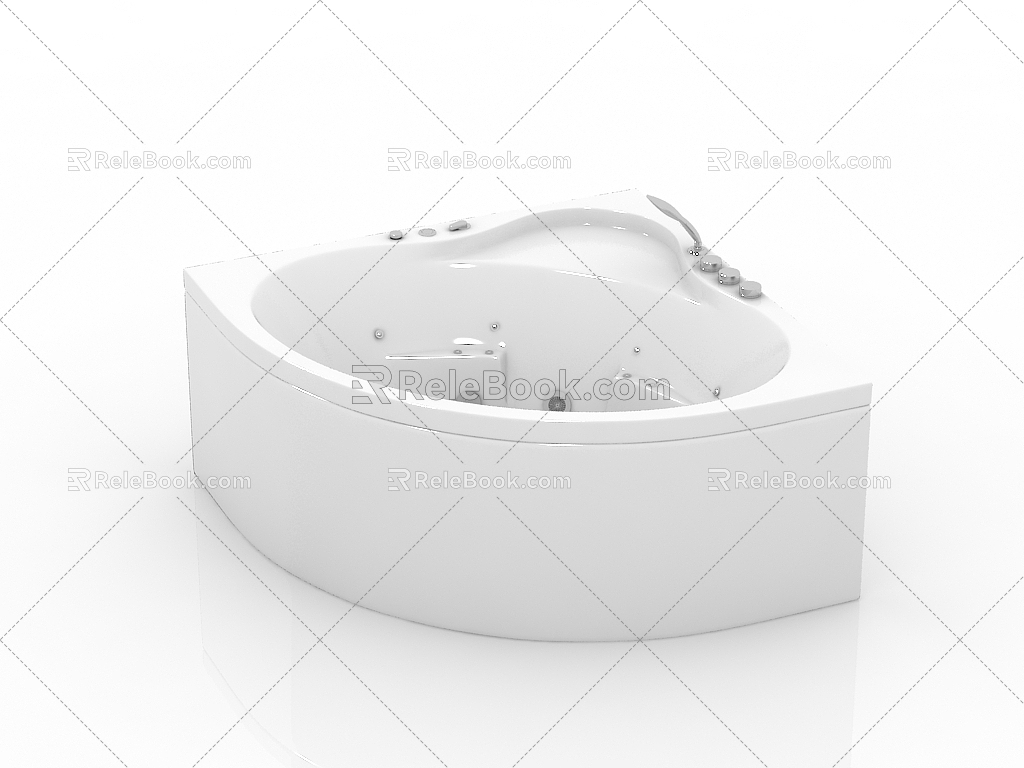 Modern Bathtub 3d model