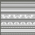 European-style gypsum line decorative line 3d model