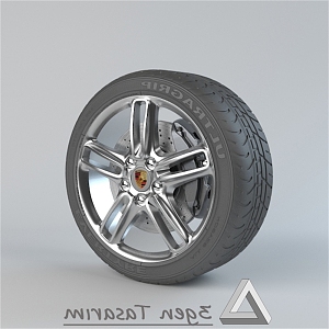 Modern Tires 3d model