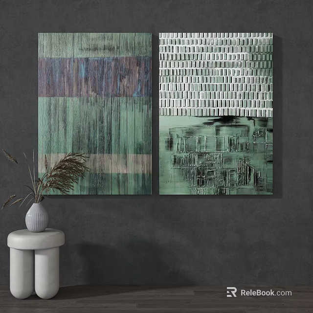 Modern Open Kitchen Interior Design With Island Counter And Appliances 3d model