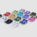 Assorted Colorful Nike Sneakers Collection With Various Styles And Designs For Casual Wear