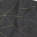 Modern special-shaped background wall stereoscopic background wall geometric stereoscopic background wall sofa background living room background modeling wall 3d model