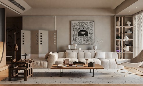 Living room 3d model