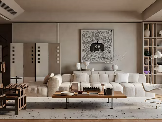Living room 3d model