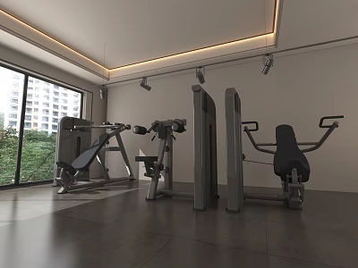 Gym 3d model