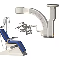 Essential Medical Devices Including Dental Chair Mobile Medical Cart IV Stand And Hospital Beds