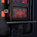 Modern Science Fiction Computer Modern Science Fiction Computer Future Technology Electrical Appliance Intelligence 3d model