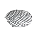 Circular Metal Grating Grid Structure With Square Openings For Industrial Applications 3d model