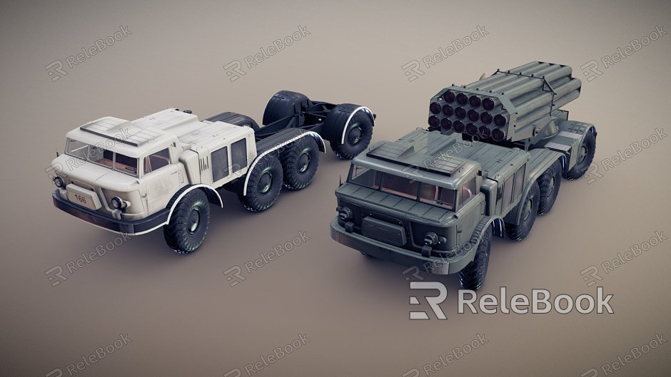 Russian Military Truck model