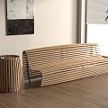 Modern outdoor sofa 3d model