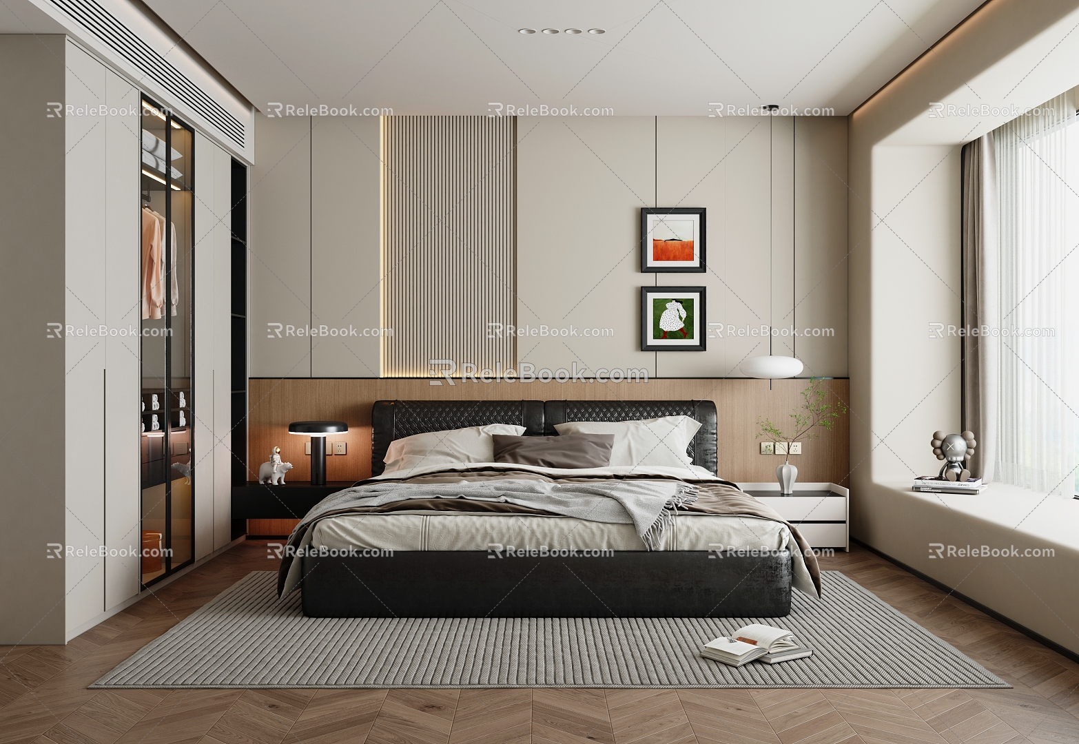 Simple Bedroom 3d model