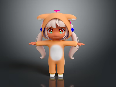 Cartoon Beauty Animation Beauty Animation Beauty Cartoon Girl Animation Girl Cartoon Girl Fantasy Beauty 3d model