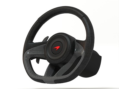 Steering wheel McLaren steering wheel multi-function steering wheel round steering wheel single-frame steering wheel double-frame steering wheel triple-frame steering wheel leather steering wheel 3d model