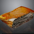 Crispy Roasted Pork Belly With Sesame Seeds And Juicy Fat Layers